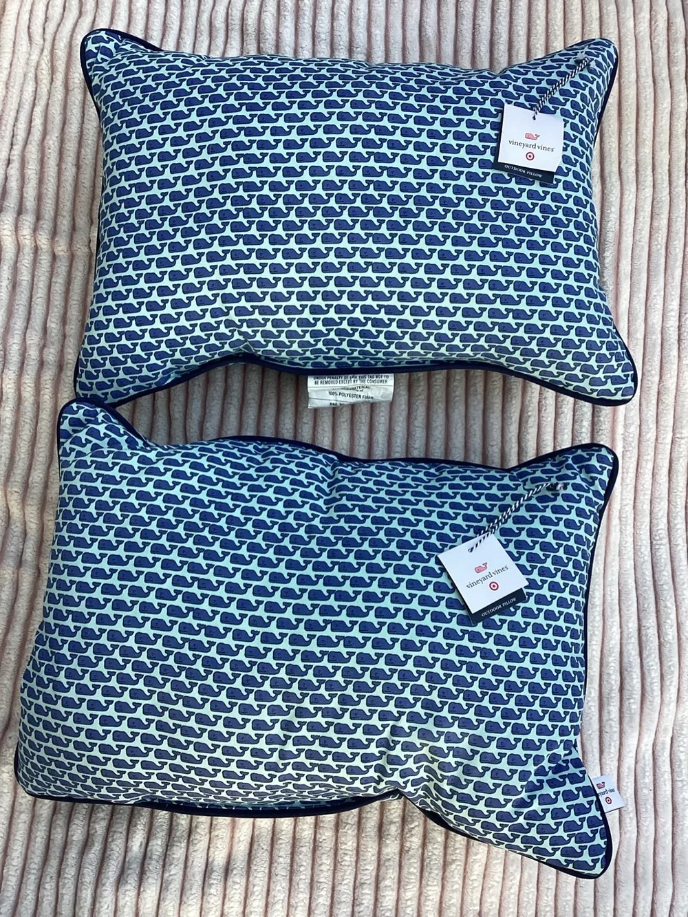 New! Set of 4 Vineyard Vine Throw Pillows